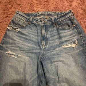 American Eagle ripped jeans